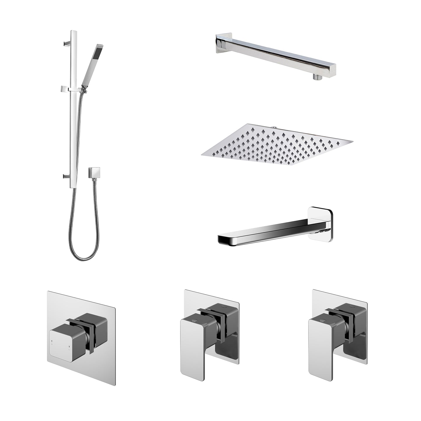 NUIE 3 Outlet Bundle Windon With Stop Tap & Diverter