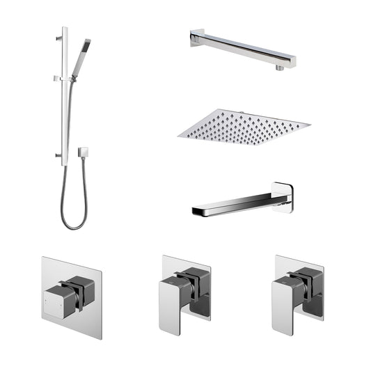 NUIE 3 Outlet Bundle Windon With Stop Tap & Diverter