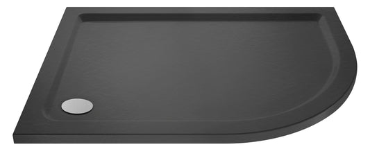 NUIE Offset Quadrant Shower Tray RH 900 x 760mm