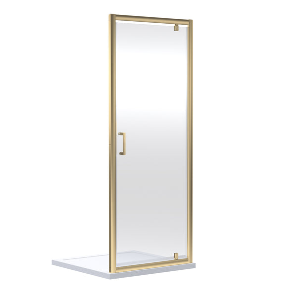 NUIE 1900 x 760mm Pivot Shower Door