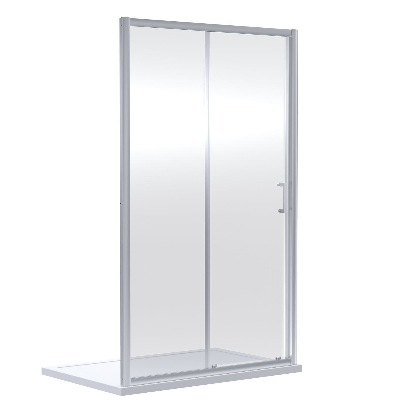 NUIE 1900 x 1100mm Sliding Shower Door
