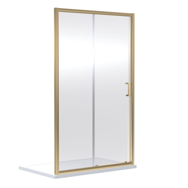 NUIE 1900 x 1400mm Sliding Shower Door