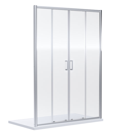 NUIE 1900 x 1400mm Double Sliding Shower Door