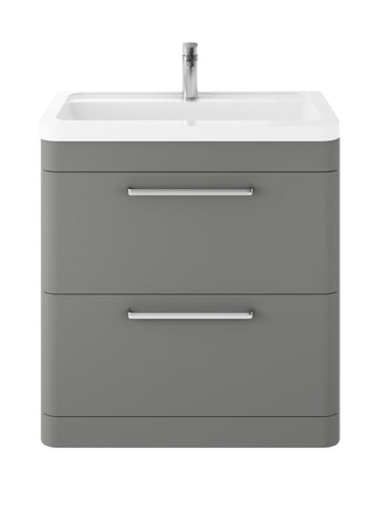 Hudson Reed Floor Standing 800mm Cabinet & Ceramic Basin