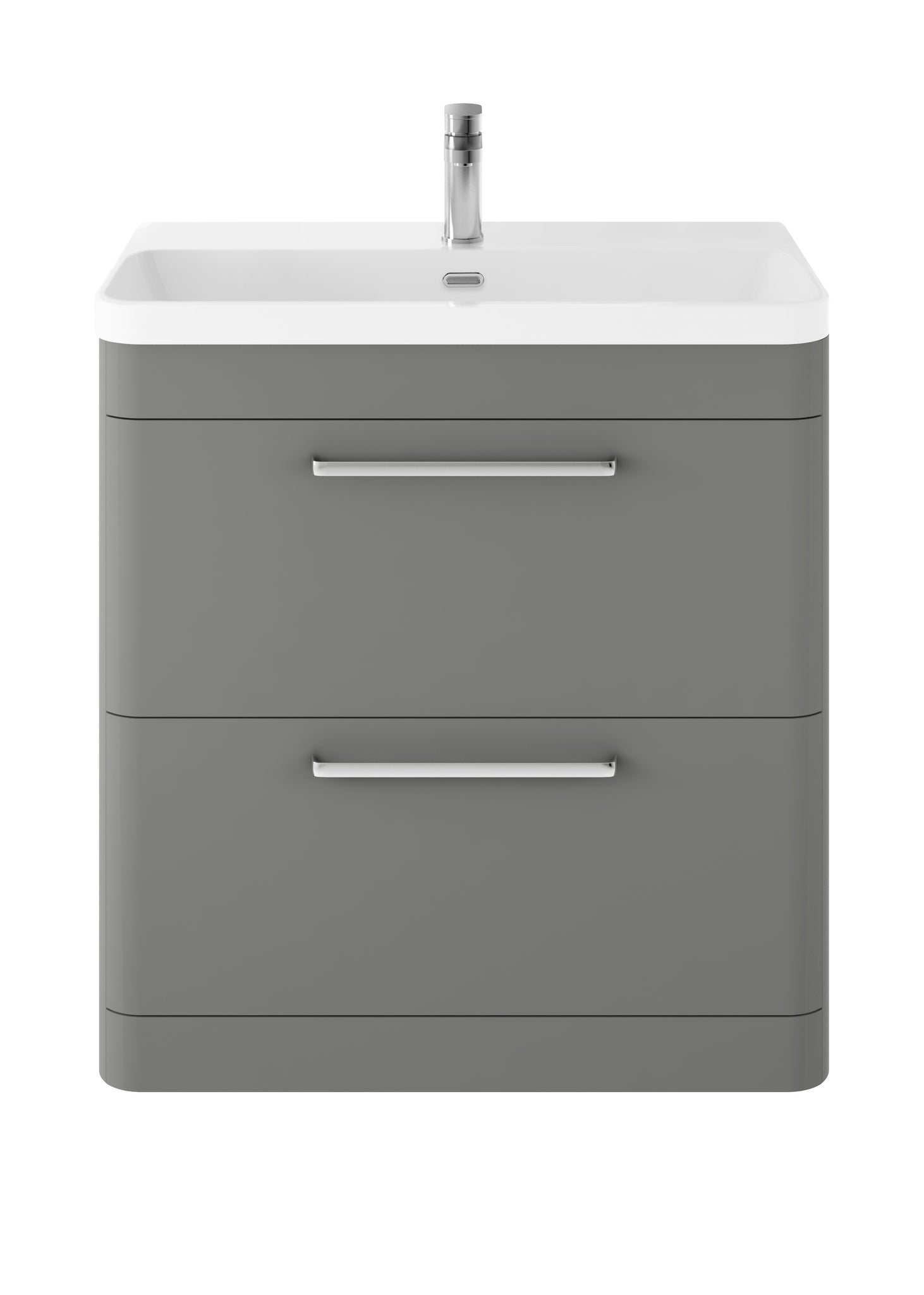 Hudson Reed Floor Standing 800mm Cabinet & Thin Edge Ceramic Basin