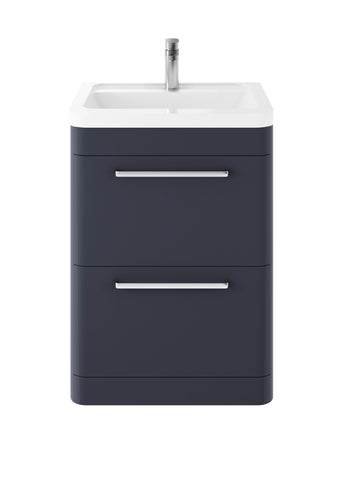 Hudson Reed Floor Standing 600mm Cabinet & Ceramic Basin