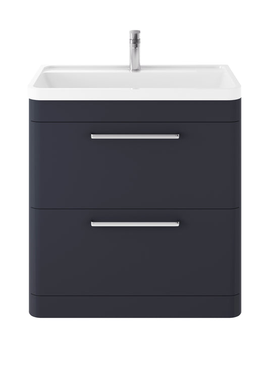 Hudson Reed Floor Standing 800mm Cabinet & Polymarble Basin