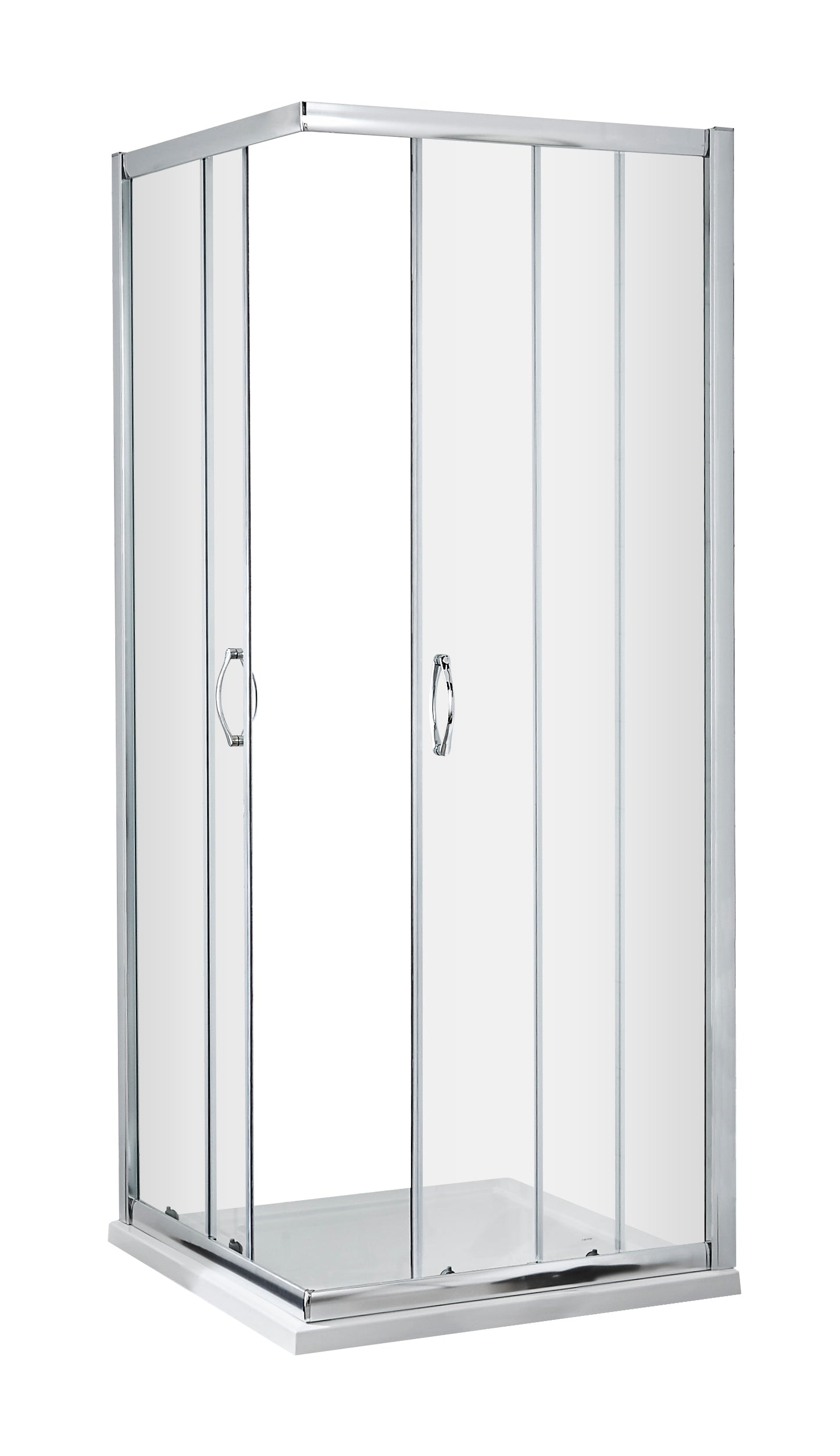 NUIE 1850 x 800mm Corner Entry Shower Enclosure
