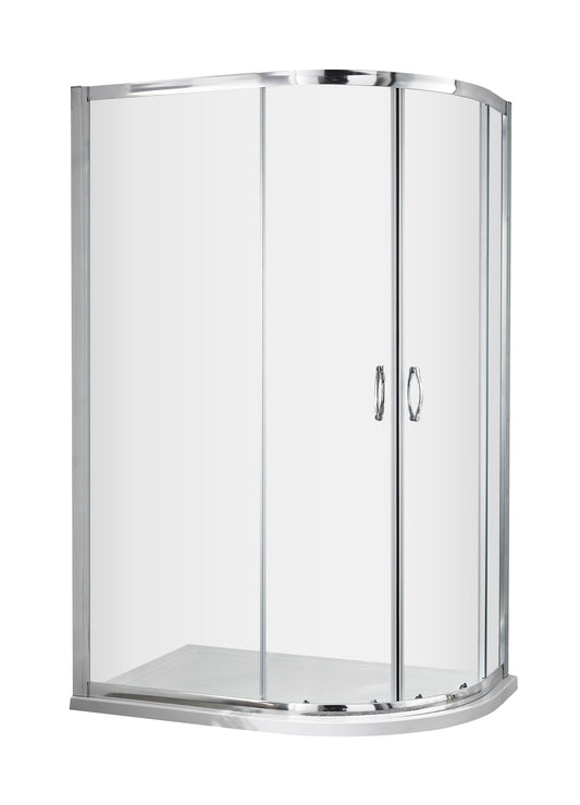 NUIE 1850 x 1200 x 800mm Offset Quad Enclosure