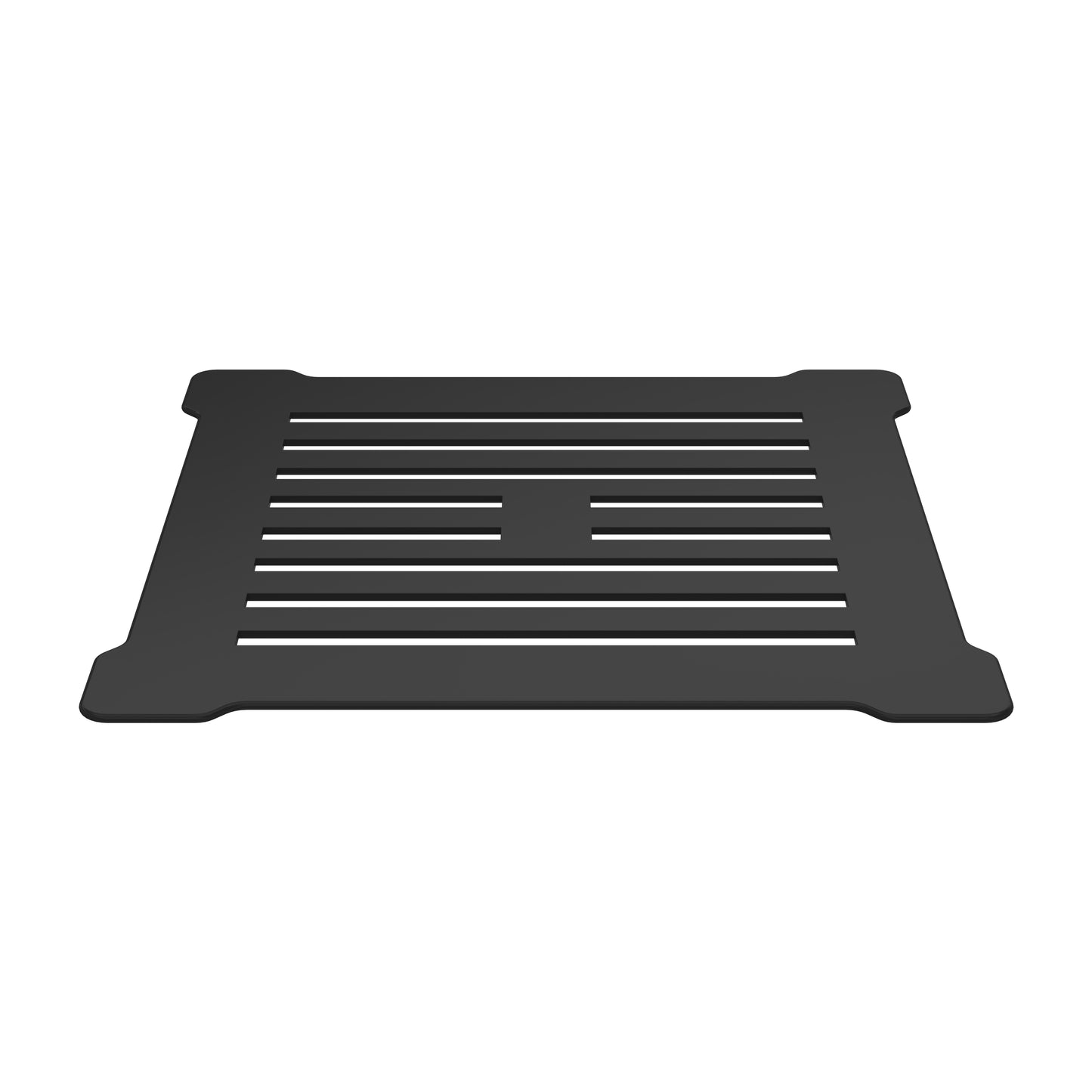 NUIE Square Shower Waste With Black Top