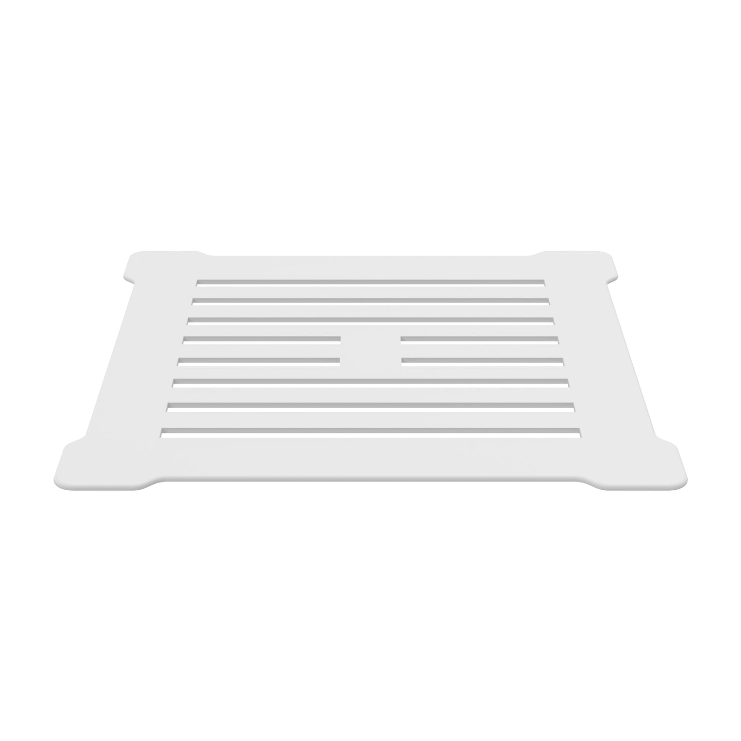 NUIE Square Shower Waste With White Top