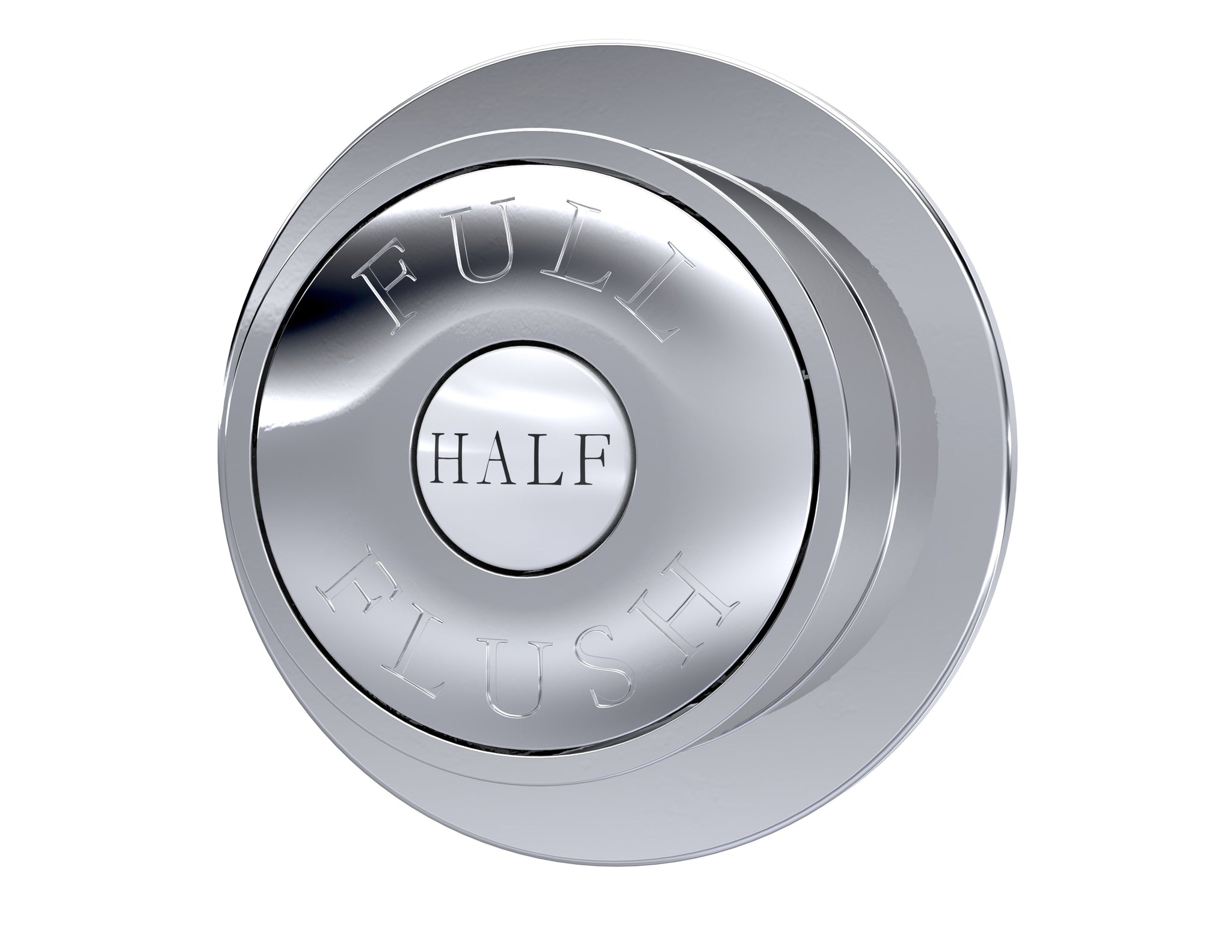 Hudson Reed Chrome Dual Flush Button