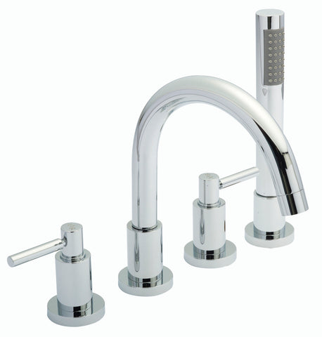 Hudson Reed 4 Tap Hole Bath Mixer