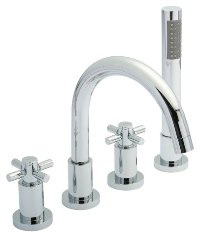 Hudson Reed 4 Tap Hole Bath Mixer