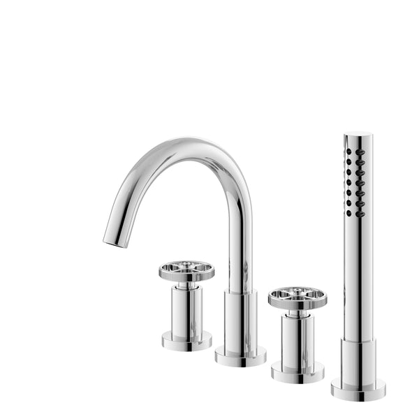 NUIE 4 Tap Bath Shower Mixer