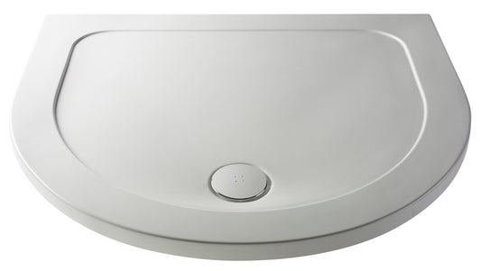NUIE D Shape Shower Tray 1050mm