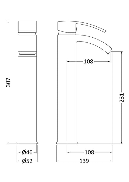 NUIE High Rise Mixer