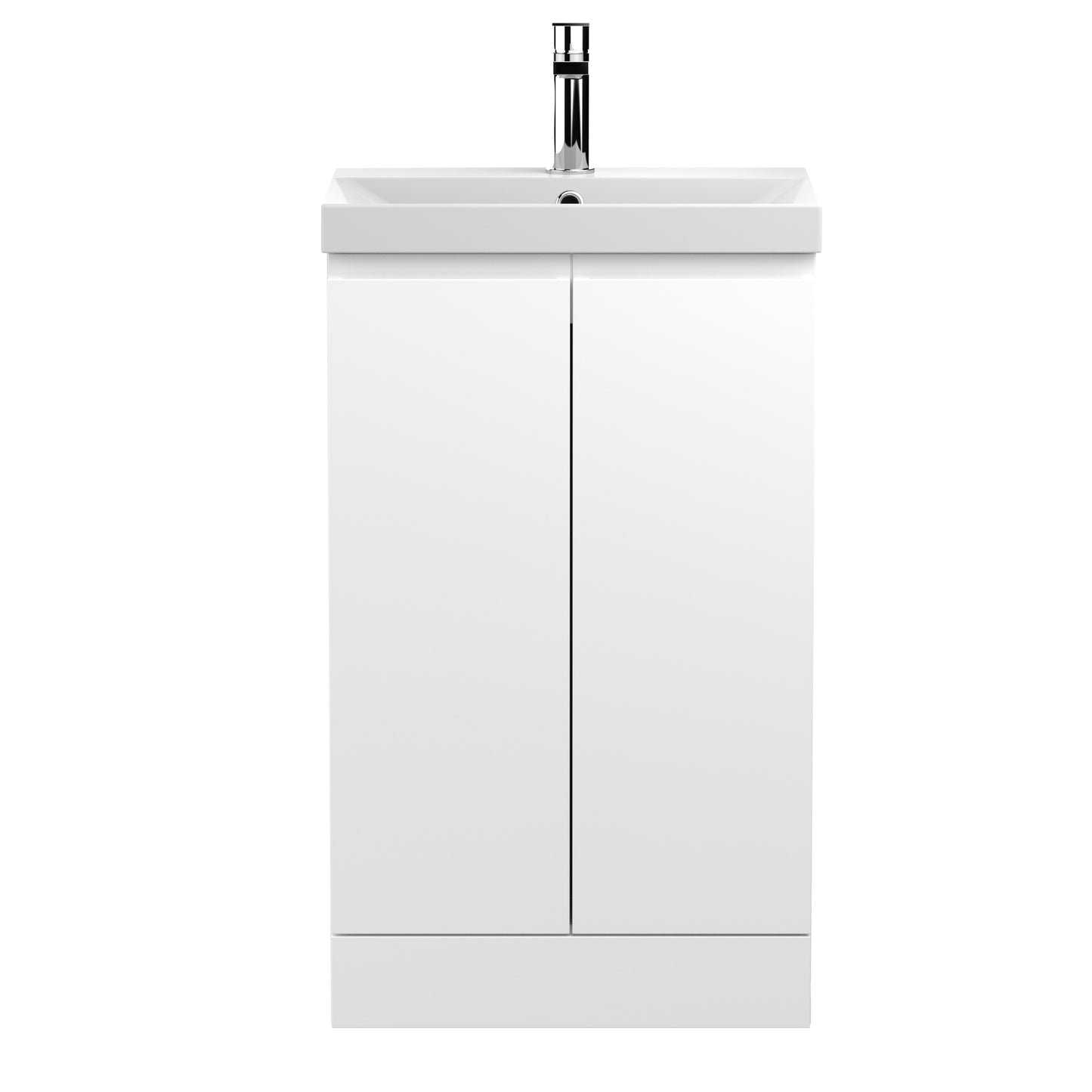 Hudson Reed 500mm Floor Standing 2-Door Vanity Unit & Basin 3
