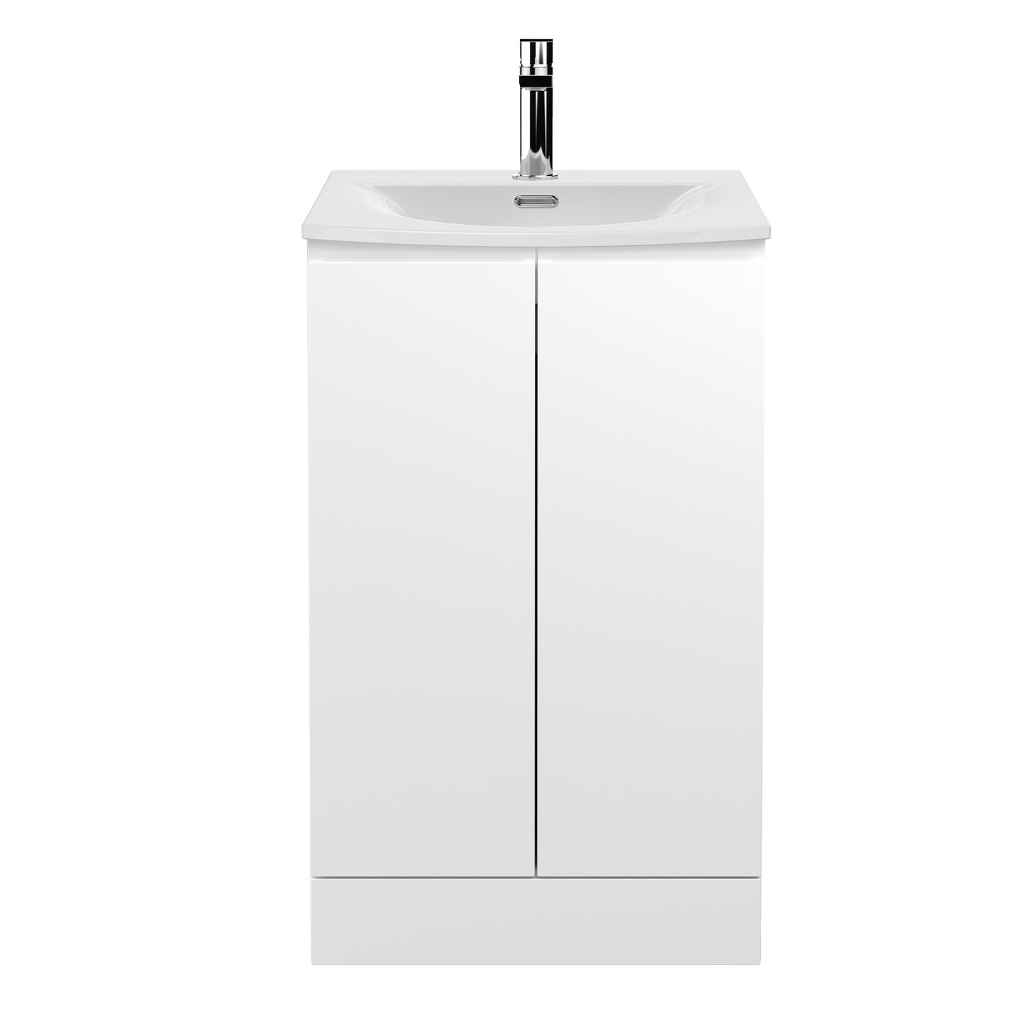 Hudson Reed 500mm Floor Standing 2 Door Vanity Unit & Basin 4