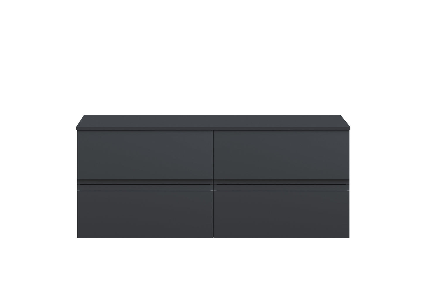 Hudson Reed 1200 Wall Hung 4 Drawer Vanity & Worktop
