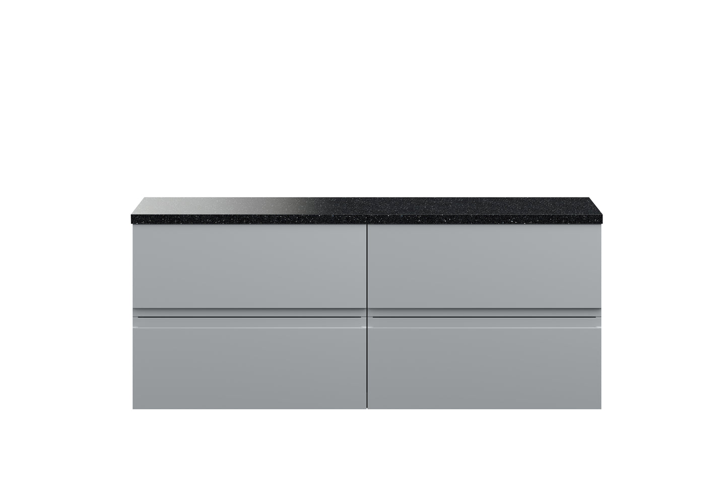 Hudson Reed 1200mm Wall Hung 4-Drawer Unit & Laminate Worktop