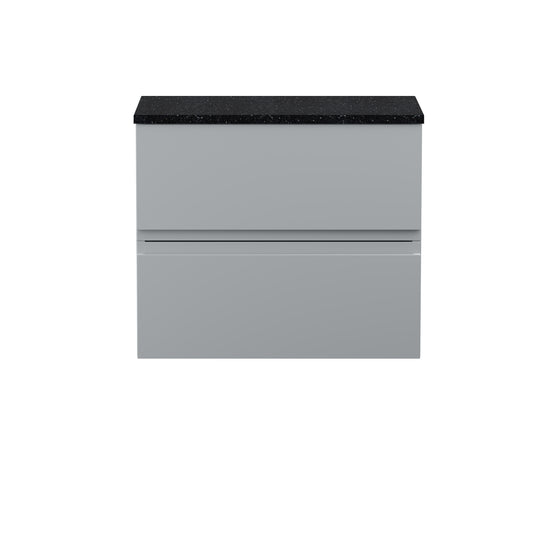 Hudson Reed 600mm Wall Hung 2-Drawer Vanity Unit & Laminate Worktop