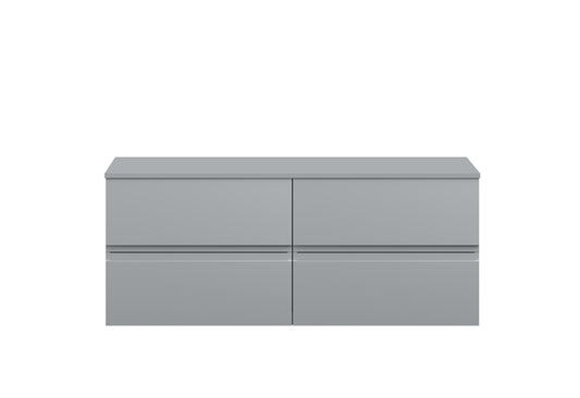 Hudson Reed 1200 Wall Hung 4 Drawer Unit & Worktop