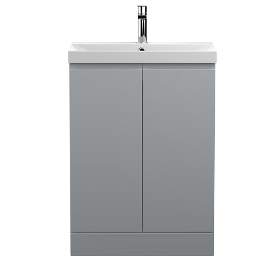 Hudson Reed 600mm Floor Standing 2-Door Vanity Unit & Basin 3