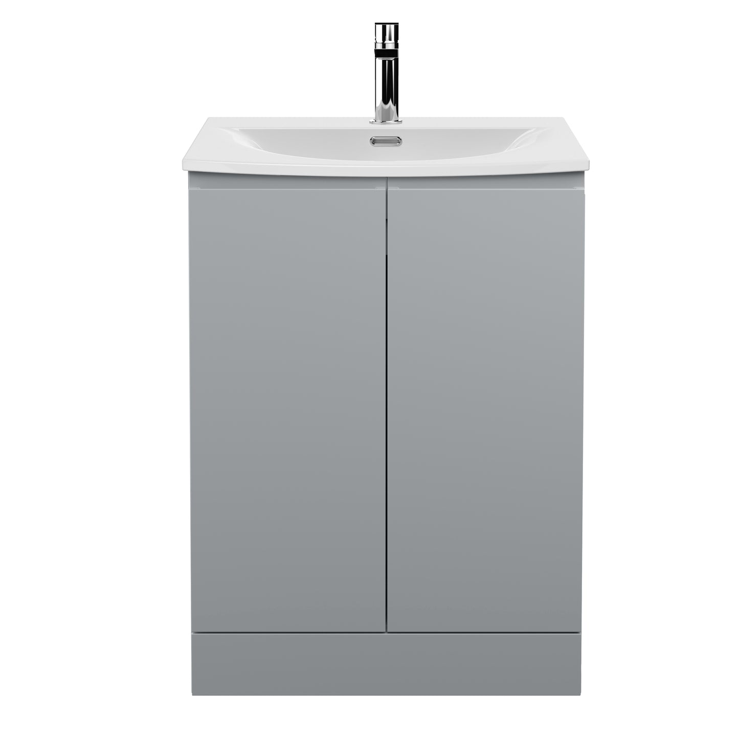 Hudson Reed 600mm Floor Standing 2 Door Vanity Unit & Basin 4
