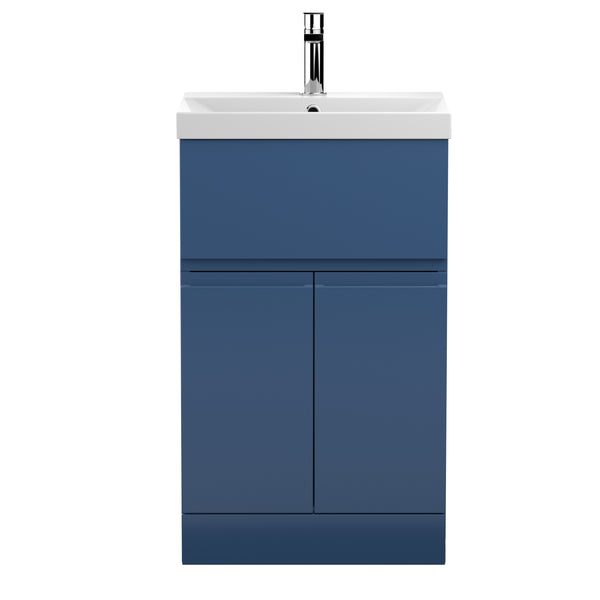 Hudson Reed 500mm Floor Standing 2-Door/Drawer Vanity Unit & Basin 3