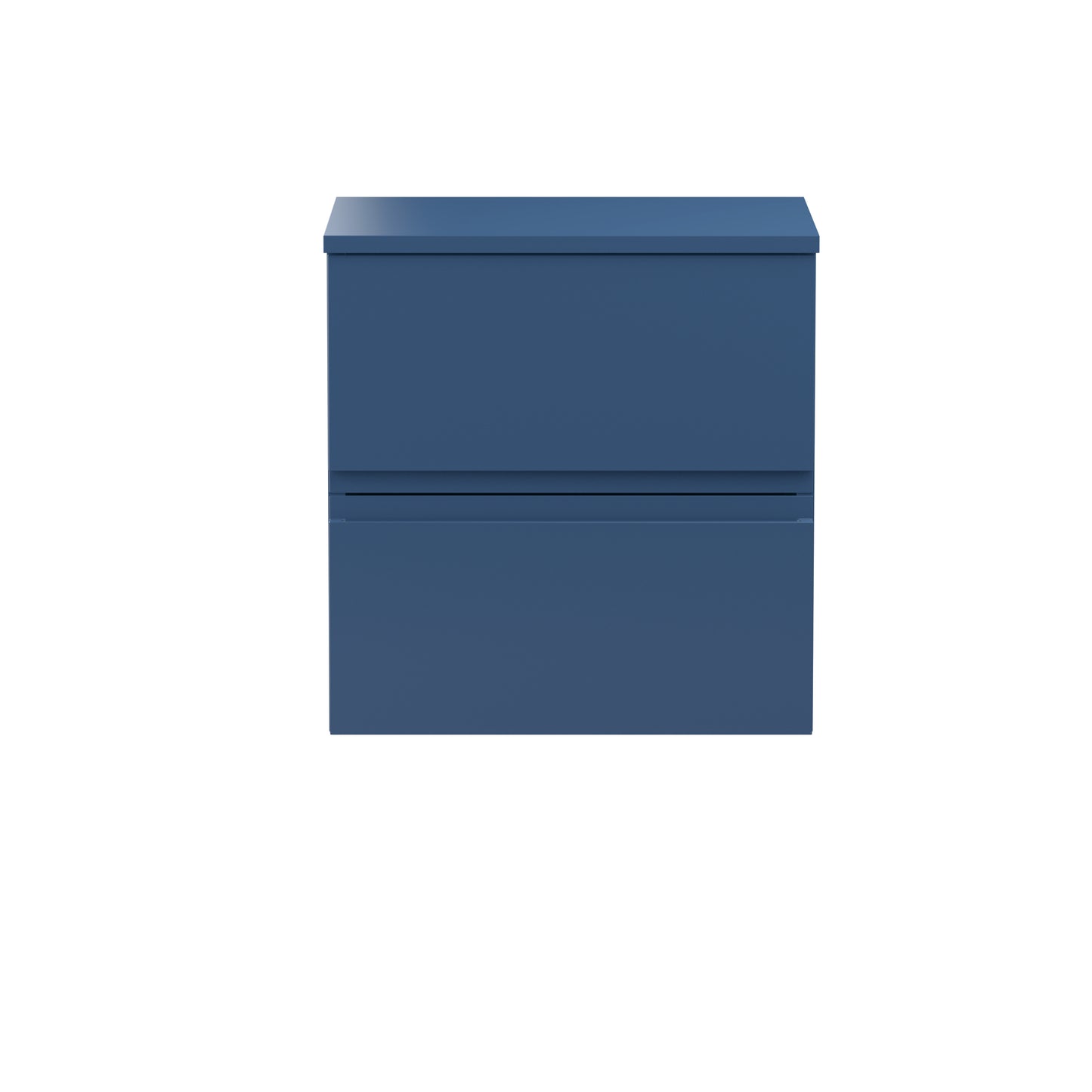Hudson Reed 500mm Wall Hung 2-Drawer Vanity Unit & Worktop