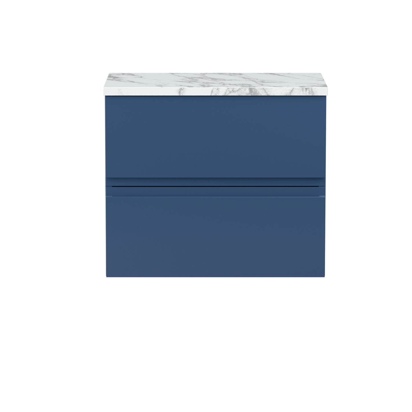 Hudson Reed 600mm Wall Hung 2-Drawer Unit & Laminate Worktop