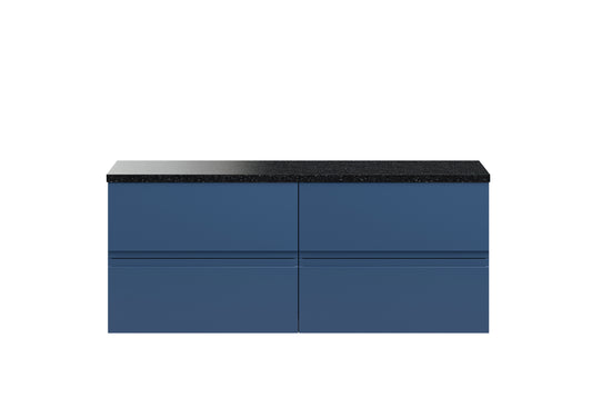 Hudson Reed 1200mm Wall Hung 4-Drawer Unit & Laminate Worktop