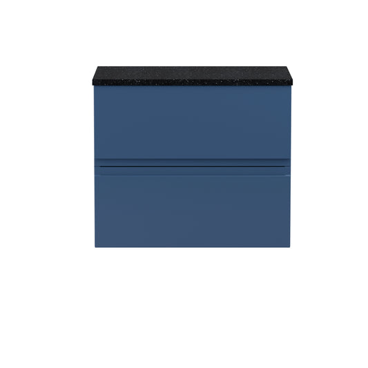 Hudson Reed 600mm Wall Hung 2-Drawer Vanity Unit & Laminate Worktop