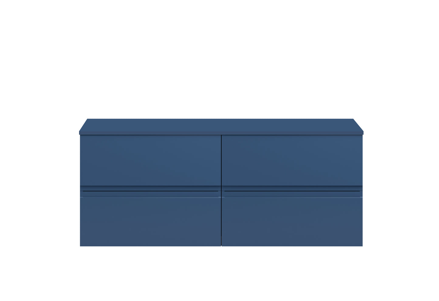Hudson Reed 1200 Wall Hung 4 Drawer Unit & Worktop