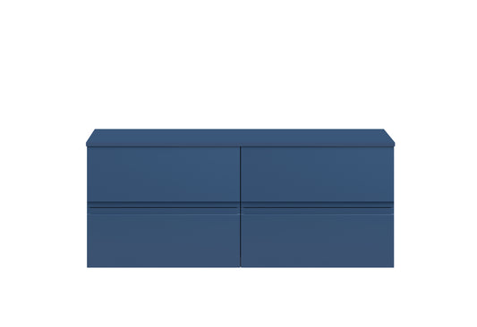 Hudson Reed 1200 Wall Hung 4 Drawer Unit & Worktop