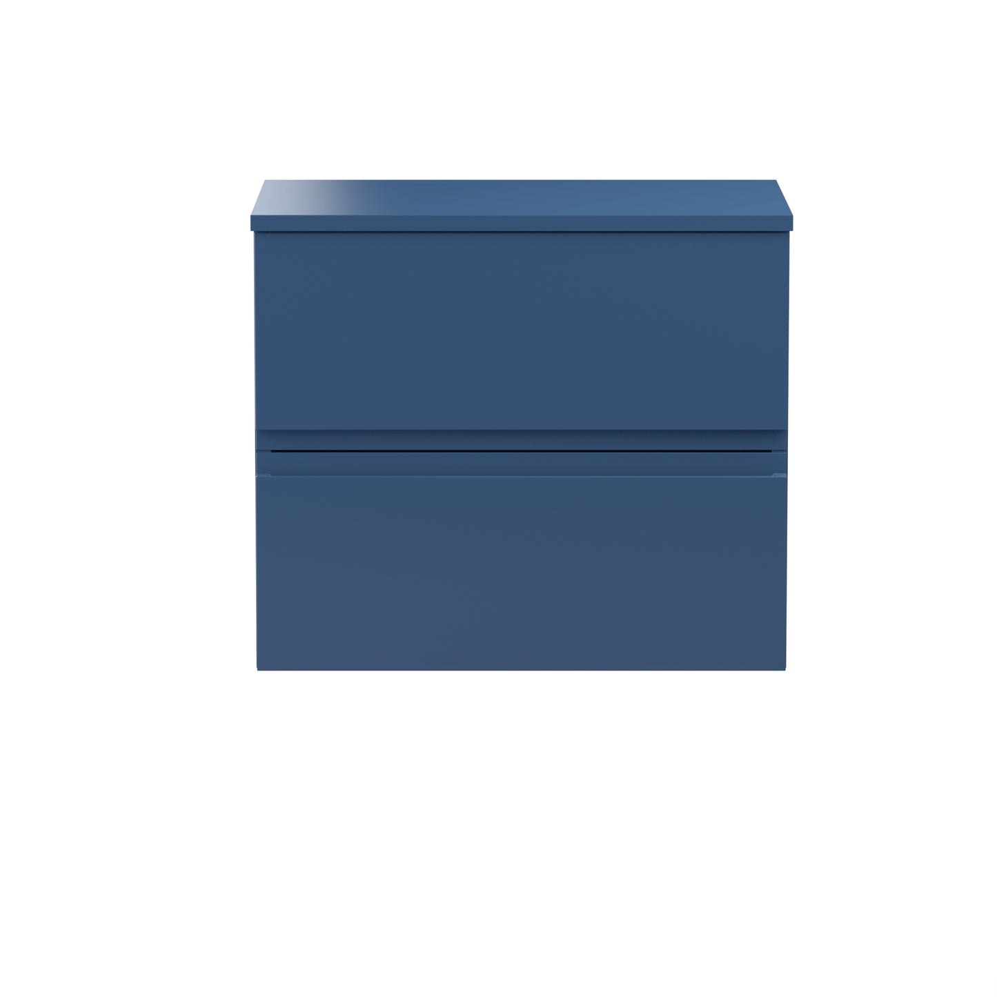Hudson Reed 600mm Wall Hung 2-Drawer Vanity Unit & Worktop