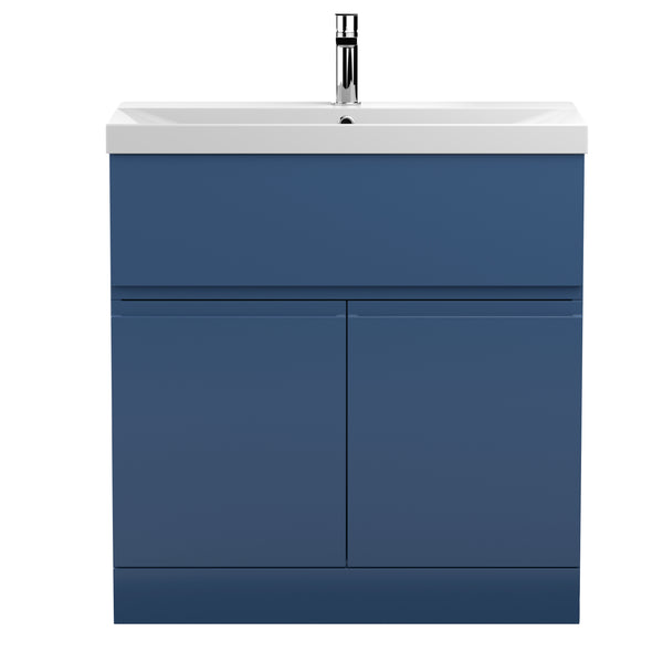 Hudson Reed 800mm Floor Standing 2-Door Vanity Unit & Basin 3