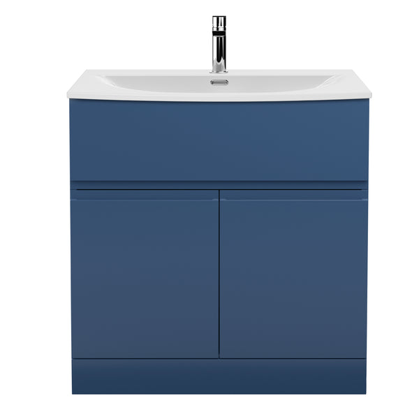 Hudson Reed 800mm Floor Standing 2 Door Vanity Unit & Basin 4