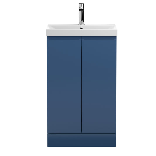Hudson Reed 500mm Floor Standing 2-Door Vanity Unit & Basin 3