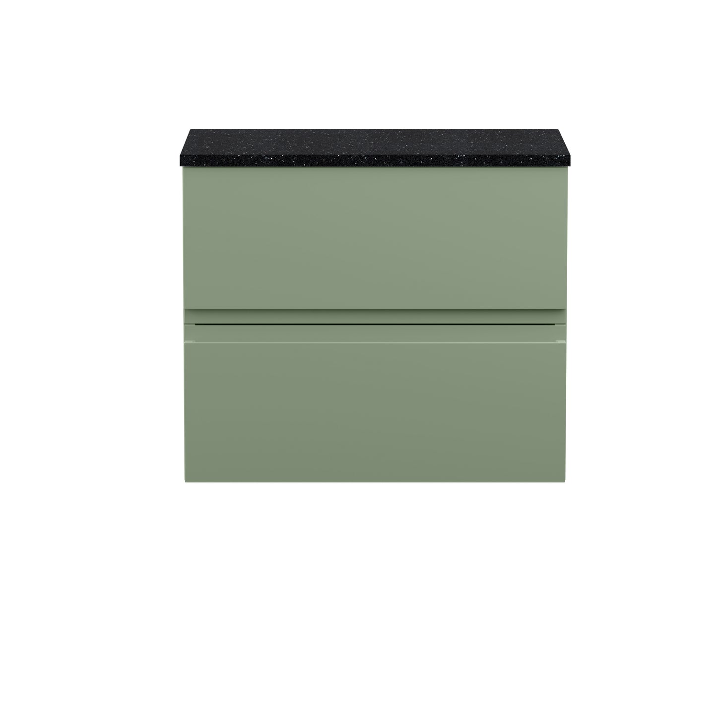Hudson Reed 600mm Wall Hung 2 Drawer Unit & Laminate Top