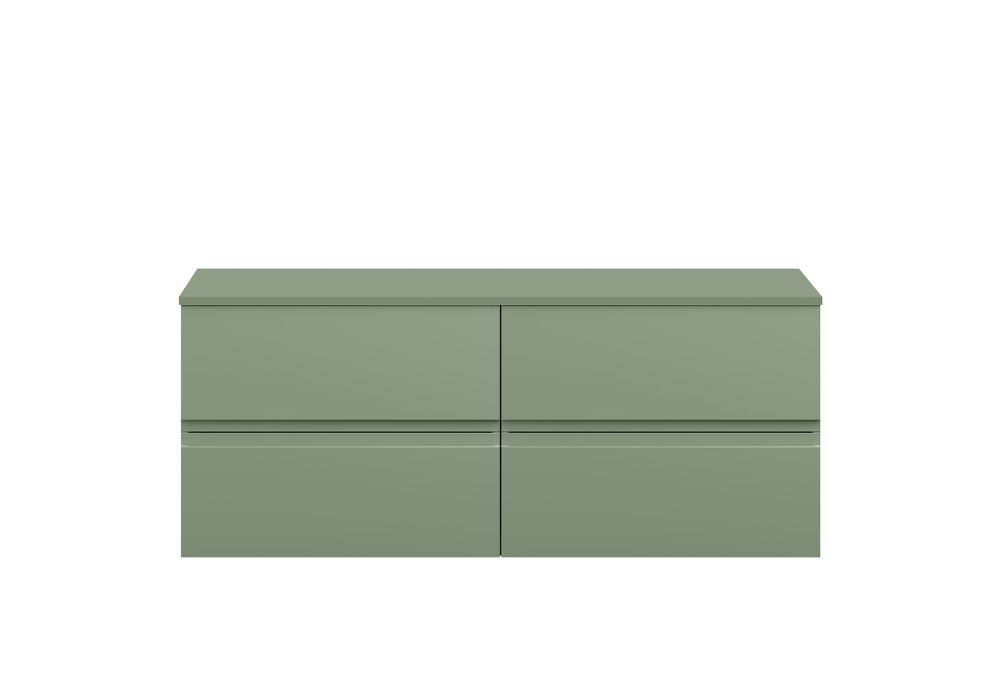 Hudson Reed 1200 Wall Hung 4 Drawer Unit & Worktop