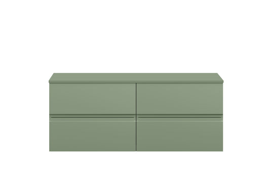Hudson Reed 1200 Wall Hung 4 Drawer Unit & Worktop
