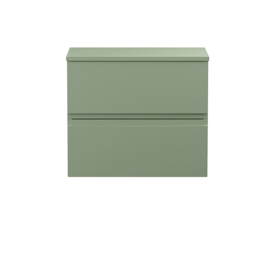 Hudson Reed 600mm Wall Hung 2 Drawer Unit & Worktop
