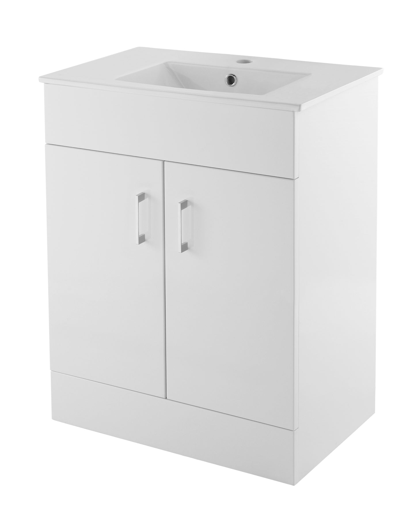 NUIE 600mm Floor Standing Cabinet & Minimalist Basin