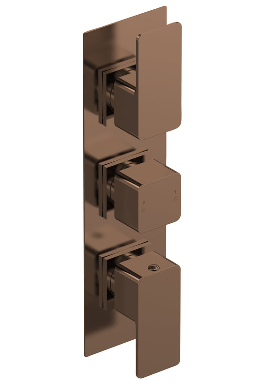 NUIE Windon Triple Thermostatic Valve with Diverter