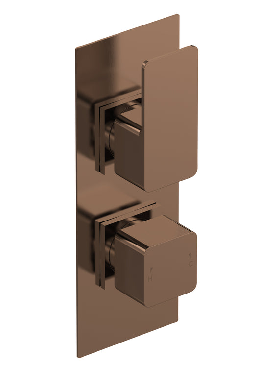 NUIE Windon Twin Thermostatic Valve