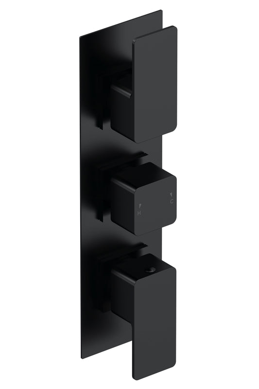NUIE Triple Thermostatic Valve With Diverter