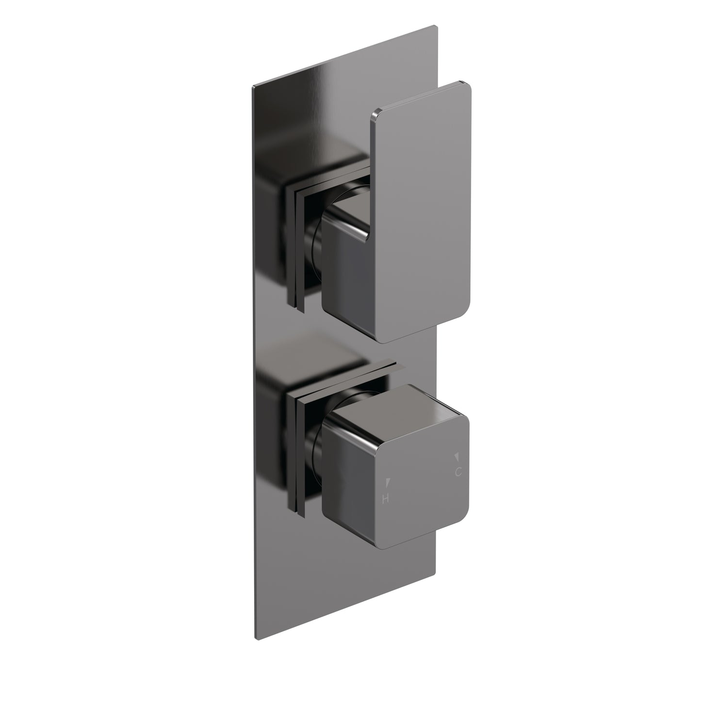 NUIE Windon Twin Thermostatic Valve With Diverter