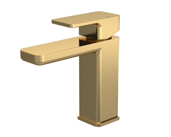 NUIE Mono Basin Mixer With Push Button Waste